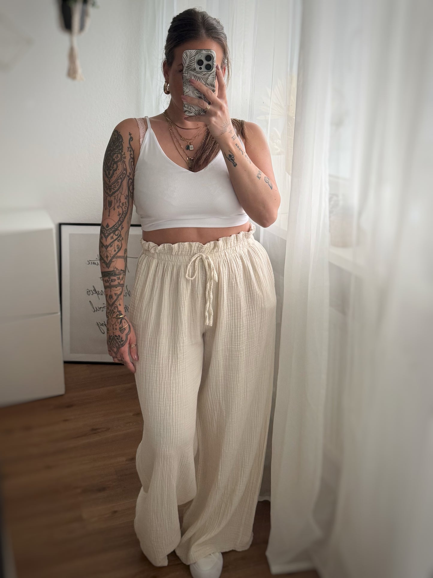 Musselin Hose