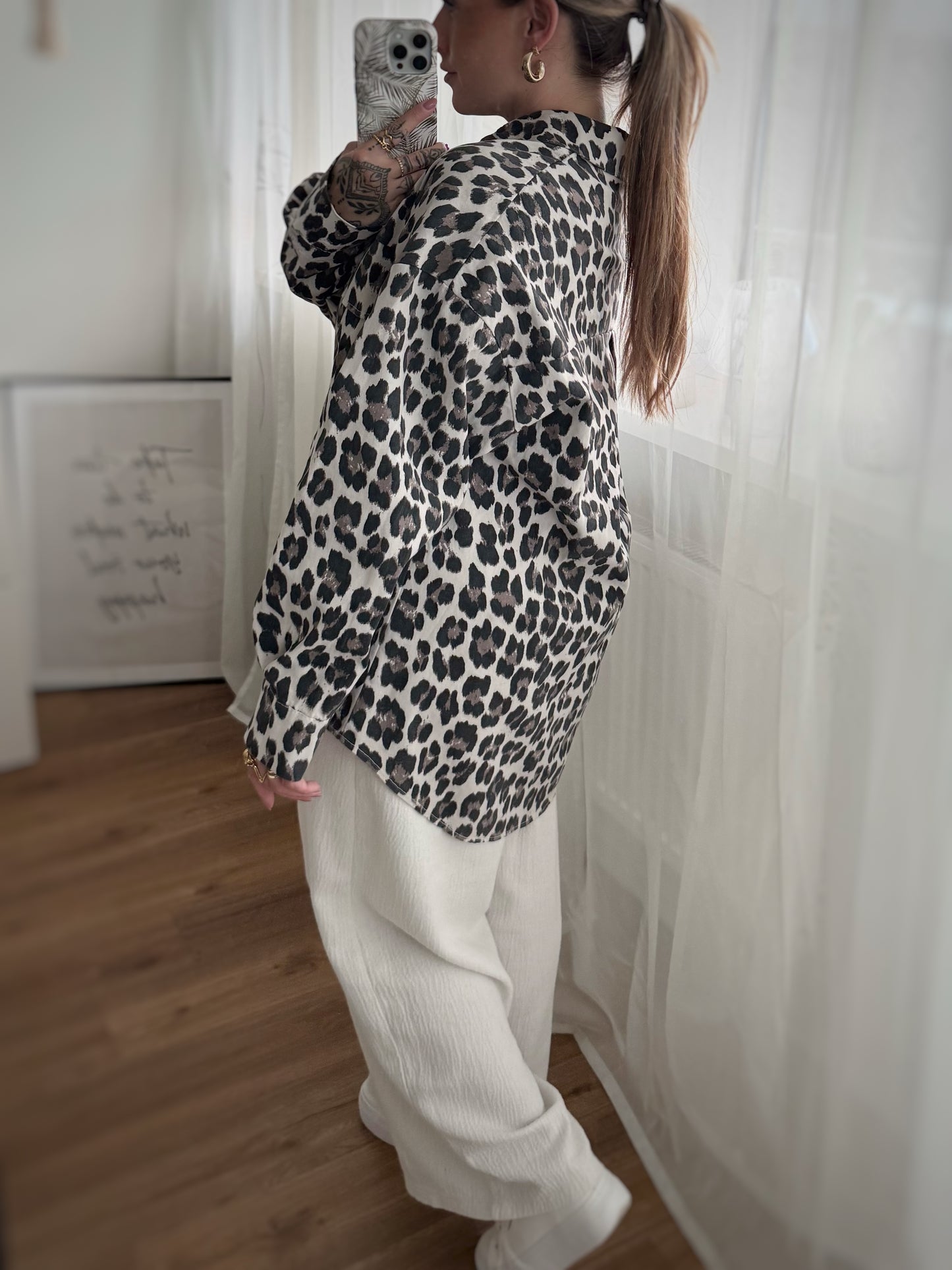 Hemdjacke Leo Oversize