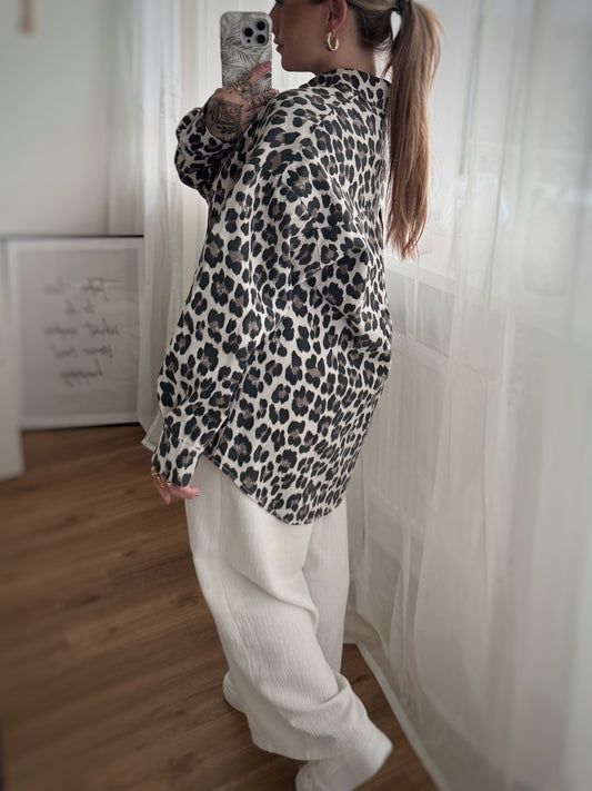 Hemdjacke Leo Oversize
