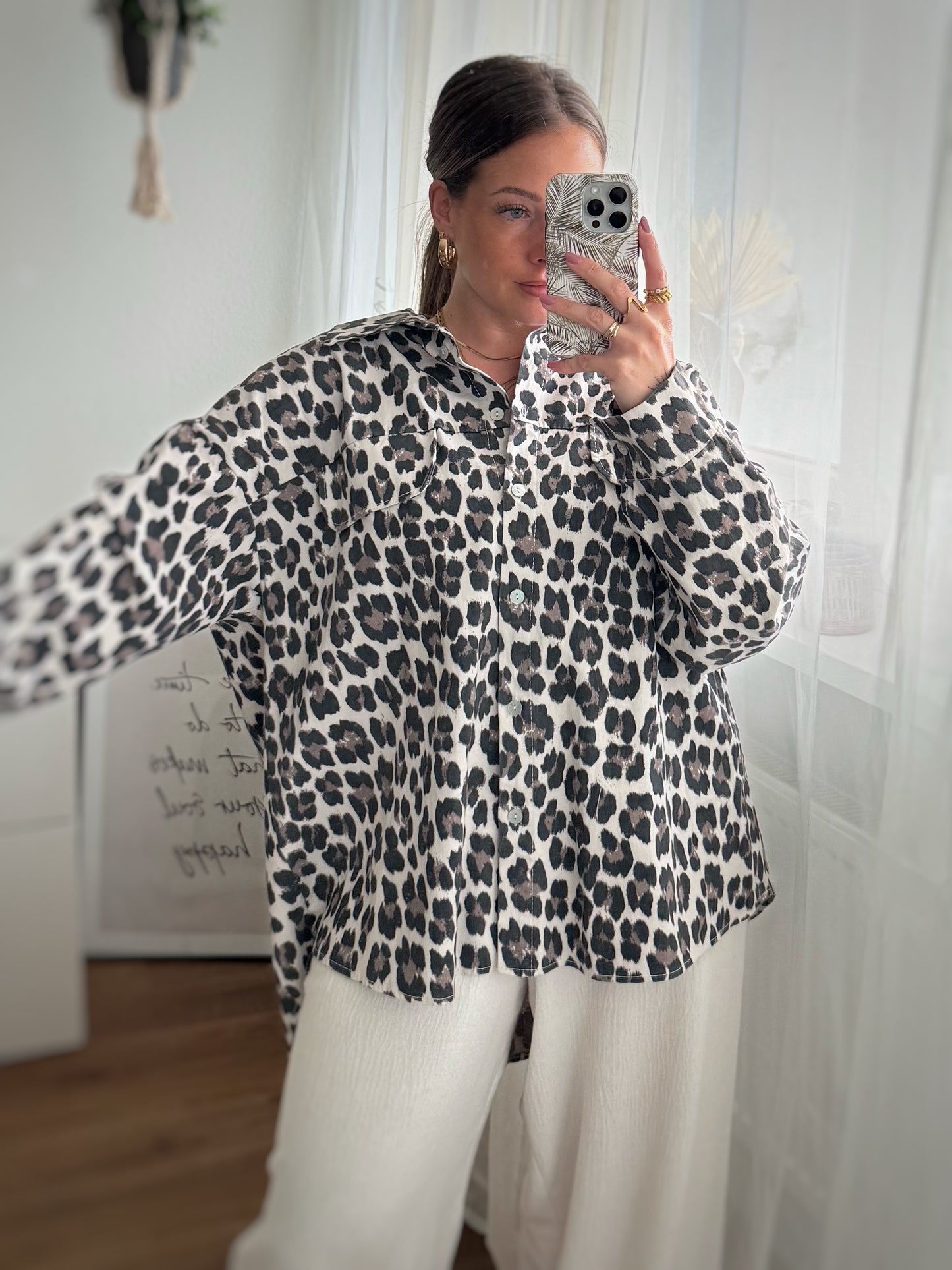 Hemdjacke Leo Oversize