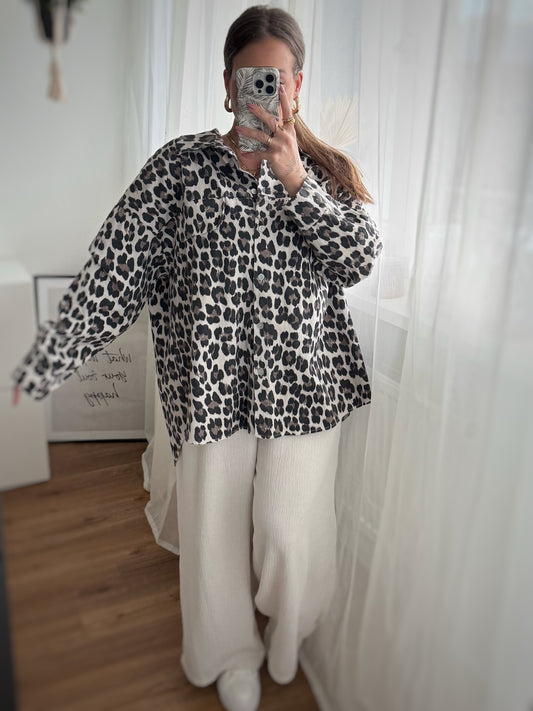Hemdjacke Leo Oversize