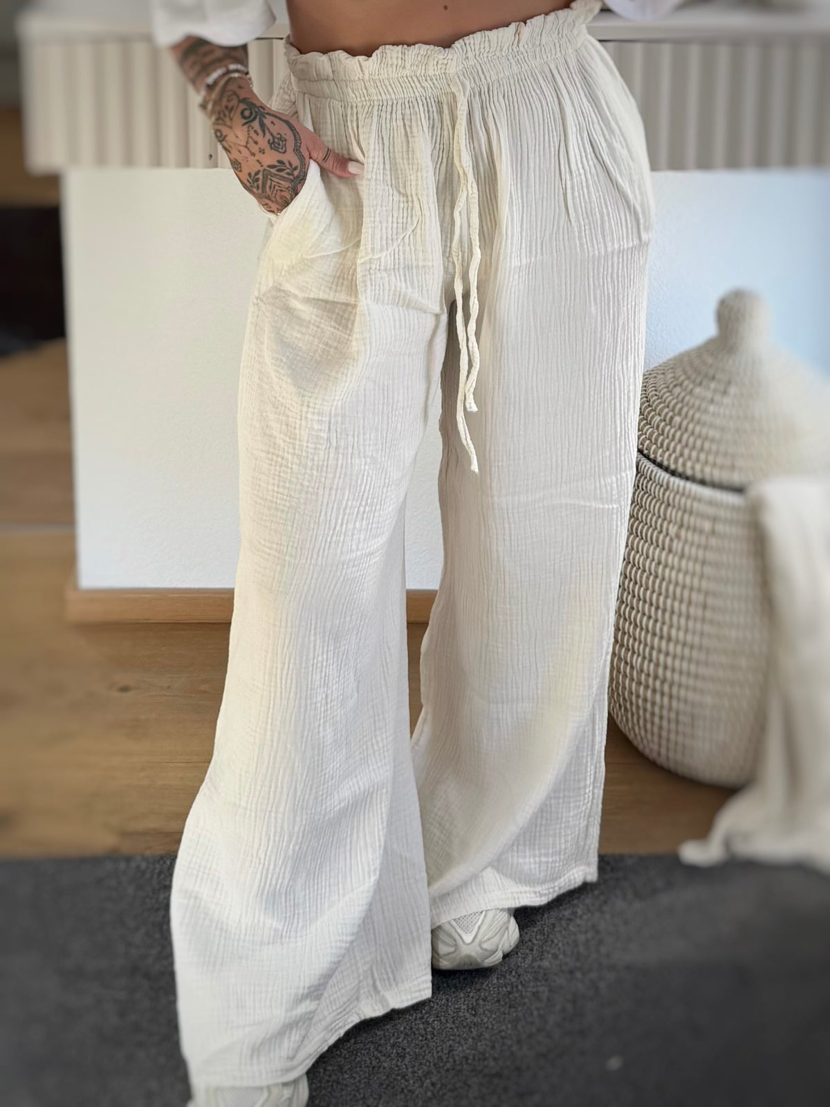 Musselin Hose